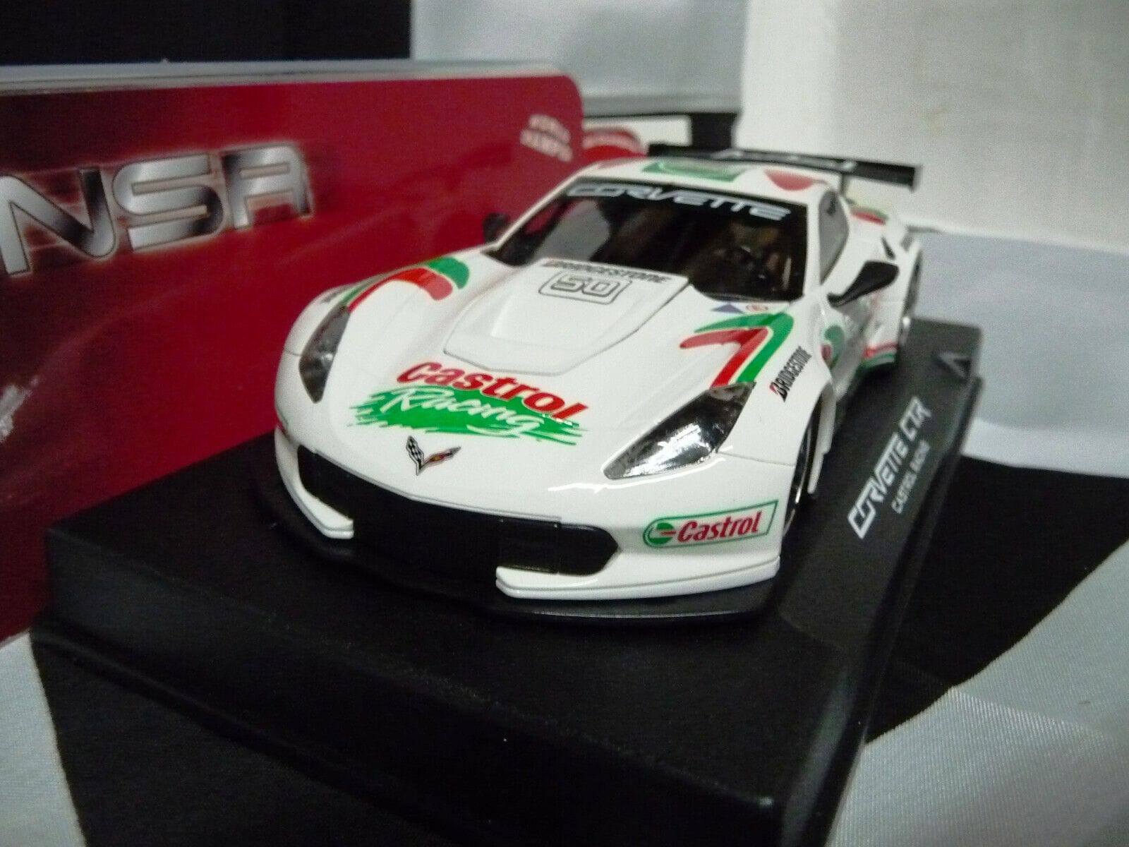 NSR - 1:32 0108SW Corvette C7R Castrol Racing No.50 slot car also suits scalextric/carrera