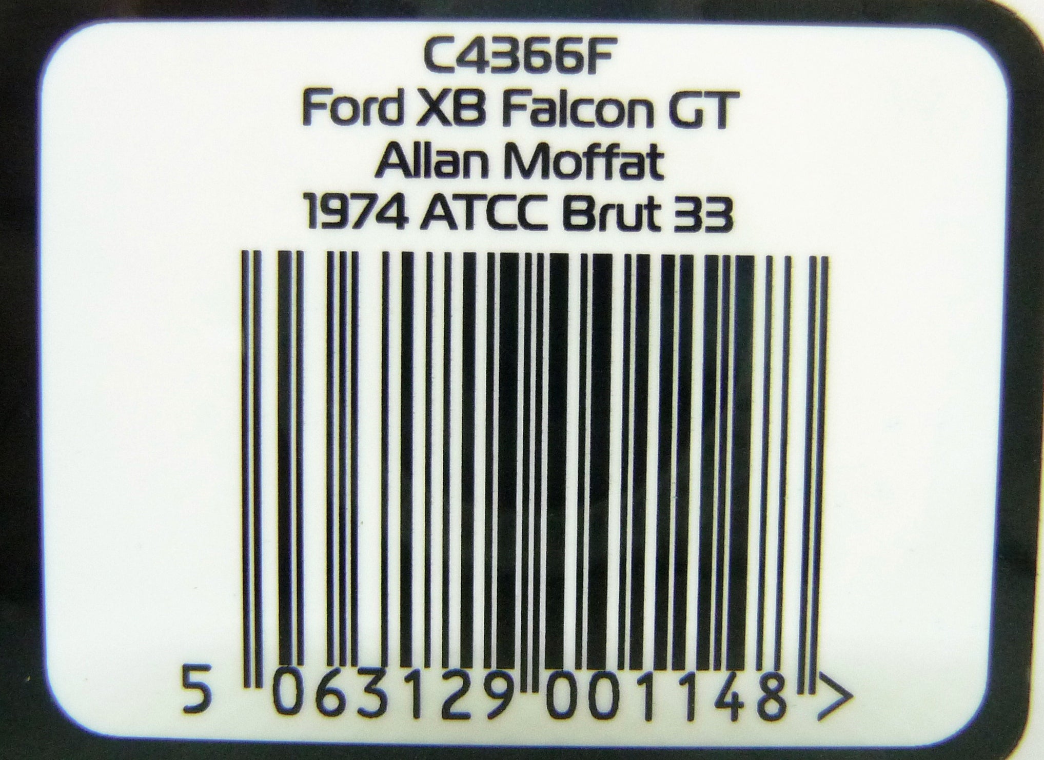 Scalextric - C4366 Ford XB Falcon 1974 ATCC Moffat