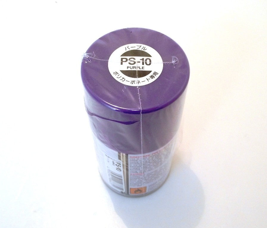 PS-10 TAMIYA POLYCARBONATE SPRAY PAINT PURPLE