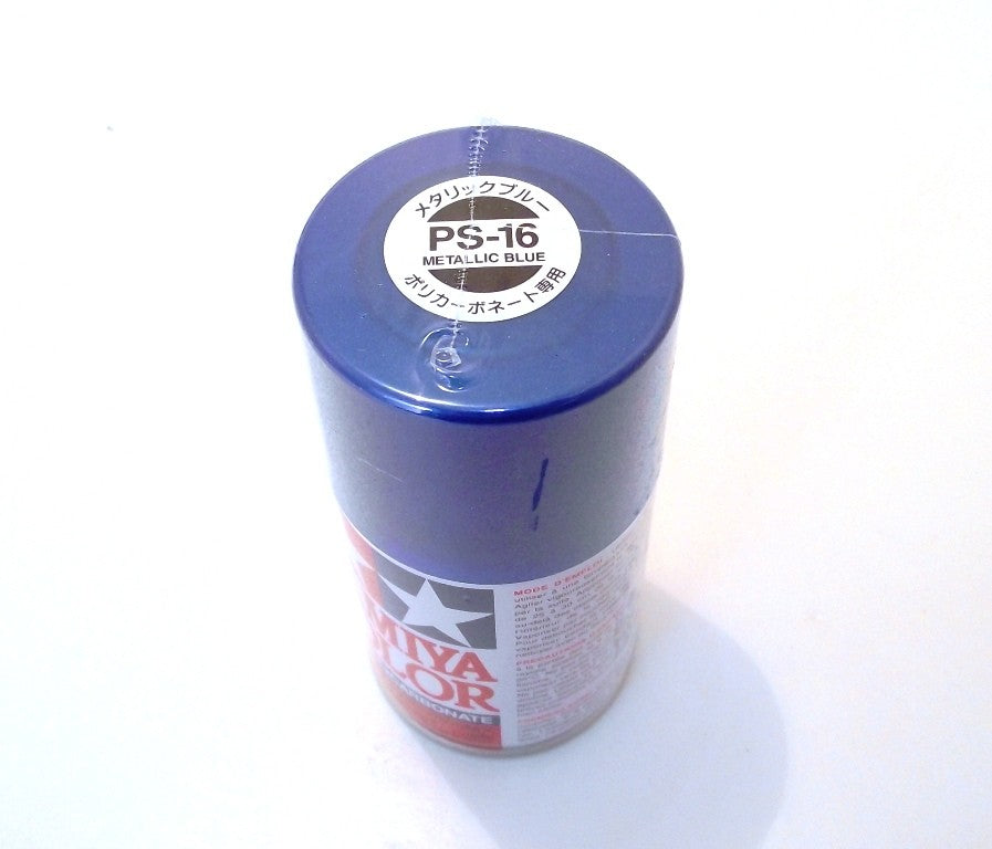 PS-16 TAMIYA POLYCARBONATE SPRAY PAINT METALIC BLUE