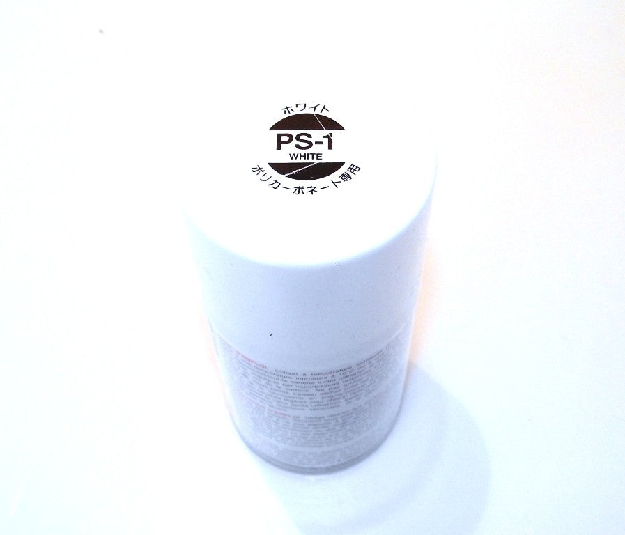 PS-1 TAMIYA POLYCARBONATE SPRAY PAINT WHITE