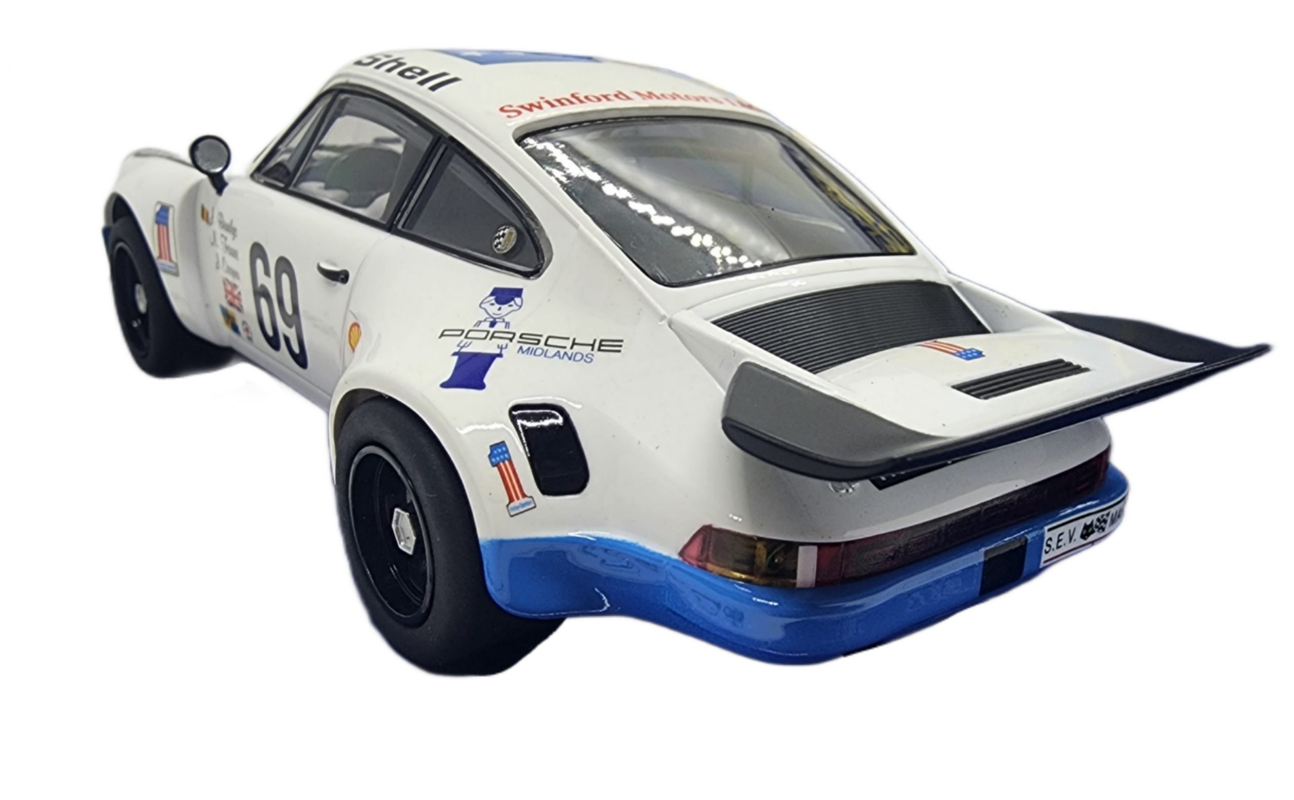 Scalextric - C4351 Porsche 911 Carrera RSR 3 - 6th Lemans 1975