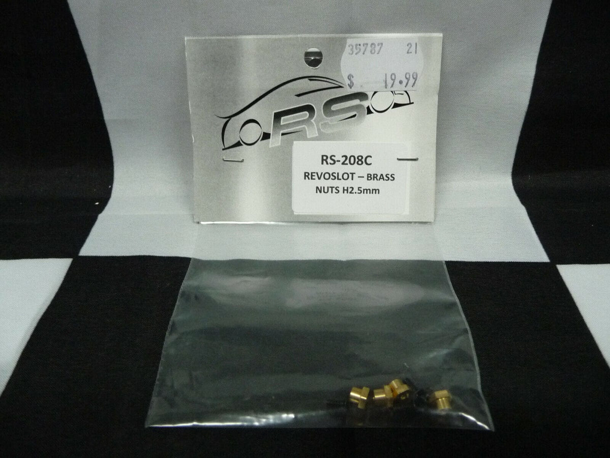 REVOSLOT - RS-208C REVOSLOT BRASS NUTS H2.5MM + SCREWS