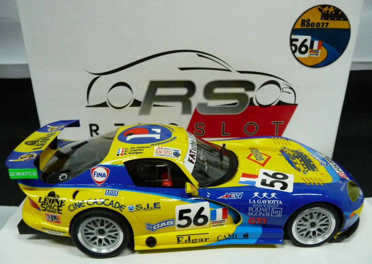 REVOSLOT - 1:32 RS0077 DODGE VIPER NO56 SLOT CAR ALSO SUITS SCALEXTRIC/CARRERA
