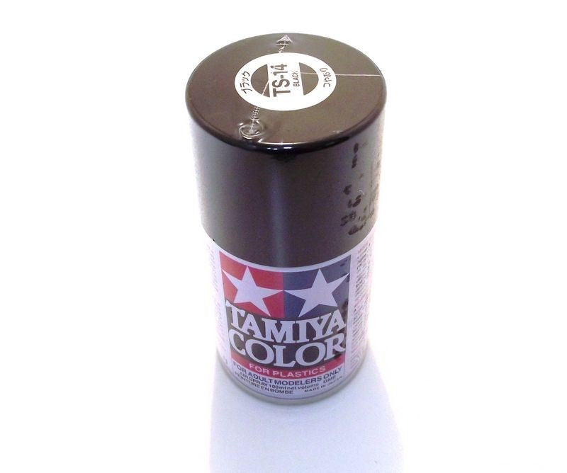 TS-14 TAMIYA ACRYLIC SPRAY PAINT BLACK