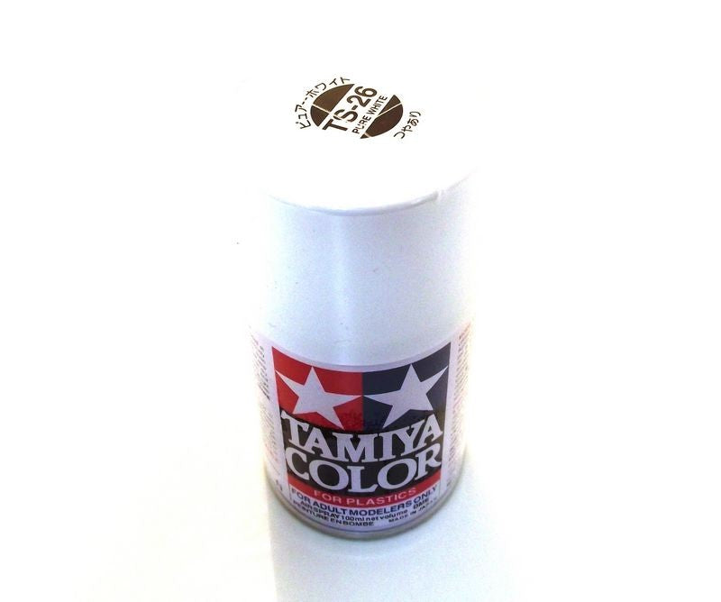 TS-26 TAMIYA ACRYLIC SPRAY PAINT PURE WHITE