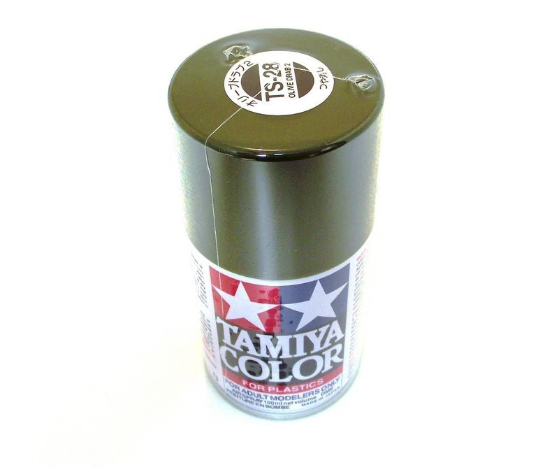 TS-28 TAMIYA ACRYLIC SPRAY PAINT OLIVE DRAB