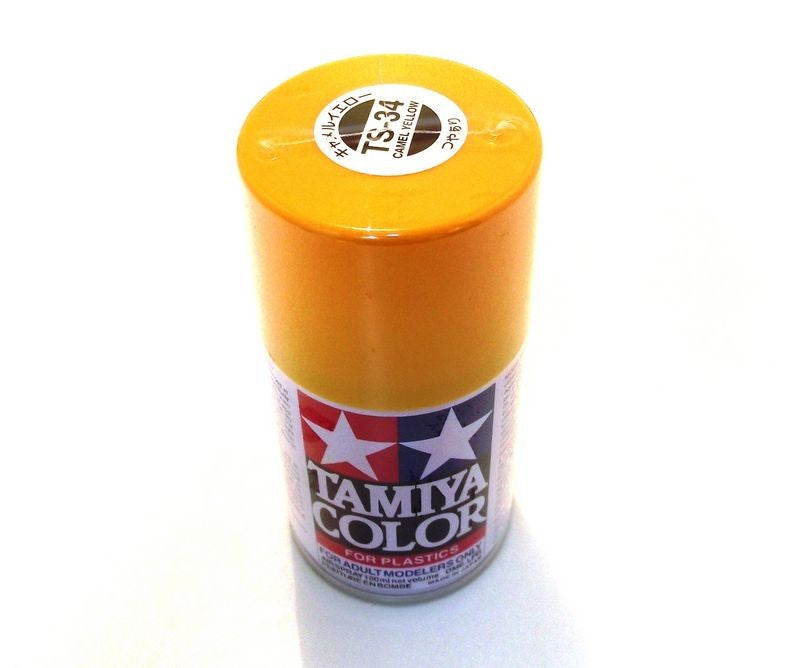 TS-34 TAMIYA ACRYLIC SPRAY PAINT CAMEL YELLOW