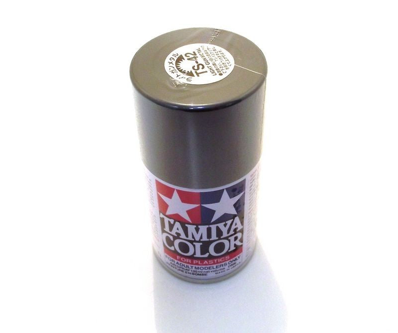 TS-42 TAMIYA ACRYLIC SPRAY PAINT LIGHT GUN METAL