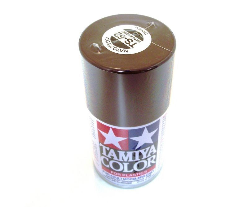 TS-62 TAMIYA ACRYLIC SPRAY PAINT NATO BROWN