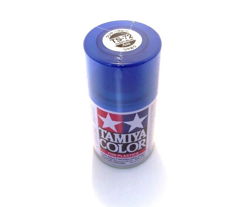 TS-72 TAMIYA ACRYLIC SPRAY PAINT CLEAR BLUE