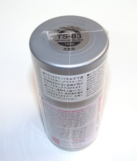 TS-83 TAMIYA ACRYLIC SPRAY PAINT MATELLIC SILVER