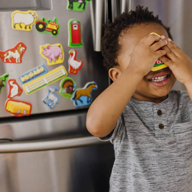 Melissa & Doug - Wooden Farm Magnets
