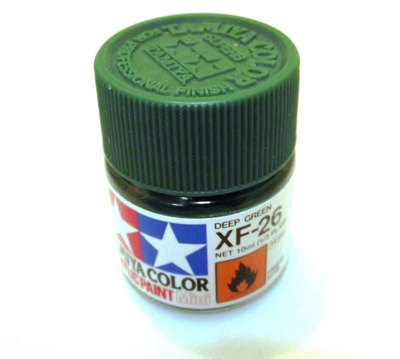 XF-26 TAMIYA ACRYLIC PAINT FLAT DEEP GREEN