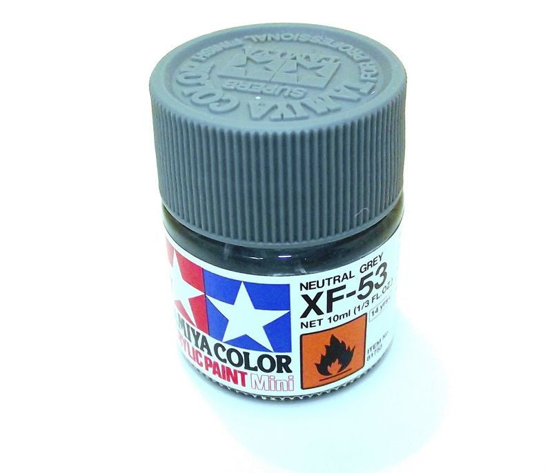 XF-53 TAMIYA ACRYLIC PAINT FLAT NEUTRAL GREY