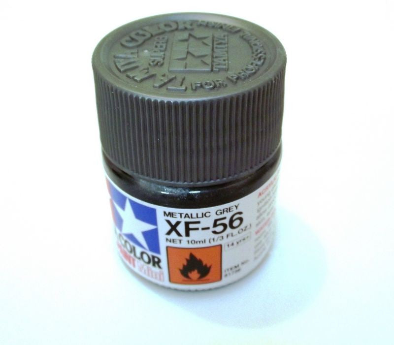 XF-56 TAMIYA ACRYLIC PAINT FLAT METALLIC GREY