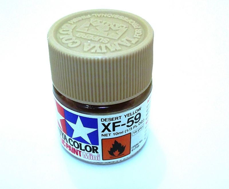 XF-59 TAMIYA ACRYLIC PAINT FLAT DESERT YELLOW