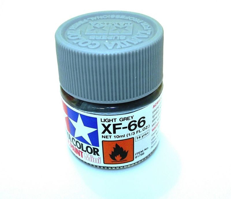 XF-66 TAMIYA ACRYLIC PAINT FLAT LIGHT GREY