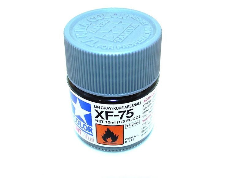 XF-75 TAMIYA ACRYLIC PAINT FLAT JN GREY