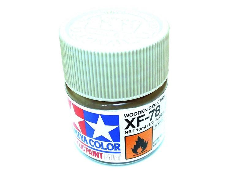 XF-78 TAMIYA ACRYLIC PAINT FLAT WOOD DEK TN