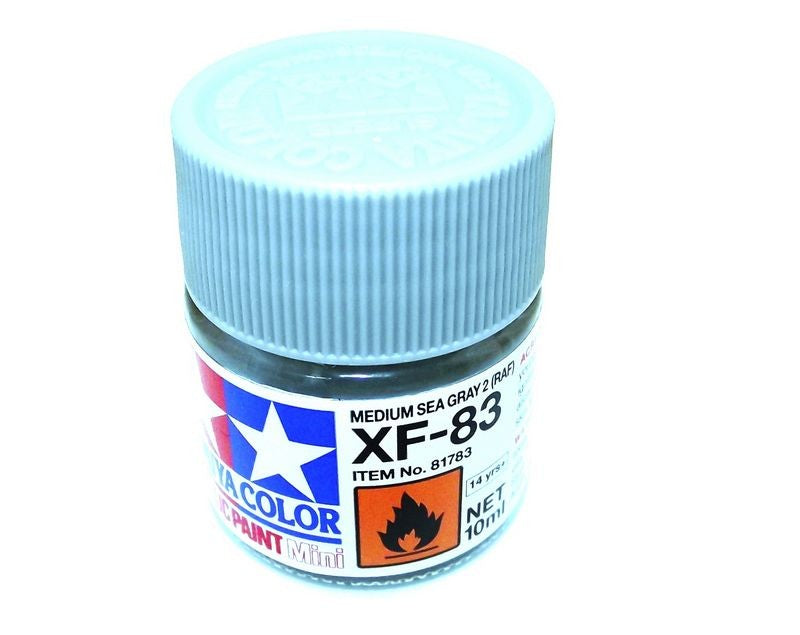 XF-83 TAMIYA ACRYLIC PAINT FLAT MEDIUM SEA GREY
