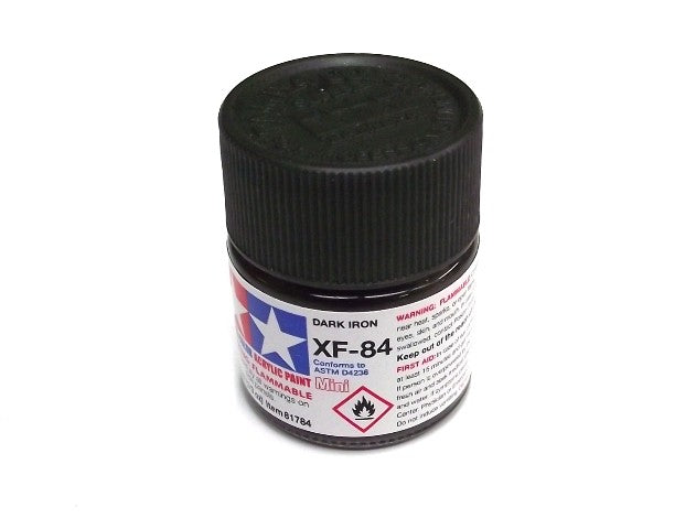 XF-84 TAMIYA ACRYLIC PAINT FLAT DARK IRON
