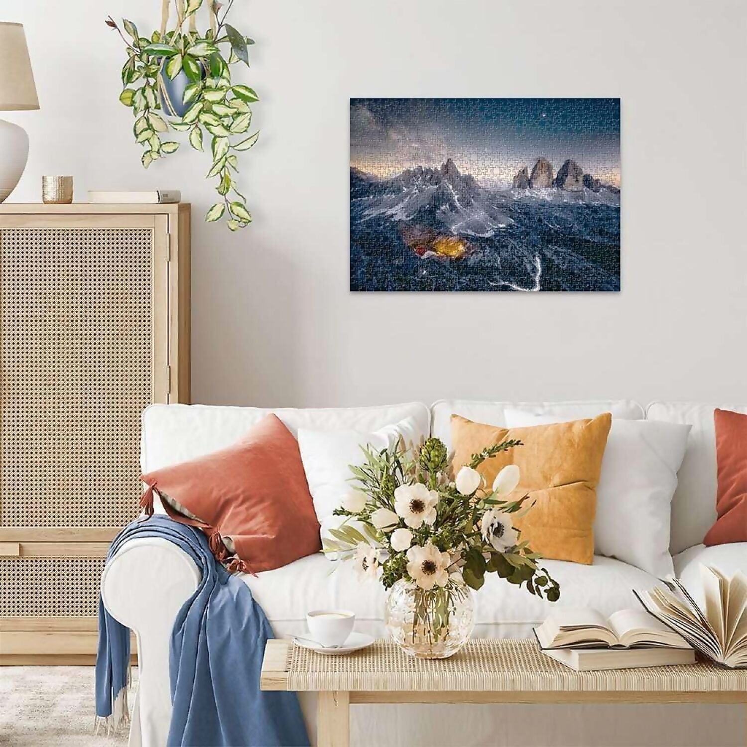 Ravensburger - Beautiful Mountains Three Peaks Dolomites Jigsaw Puzzle 1000 Pieces