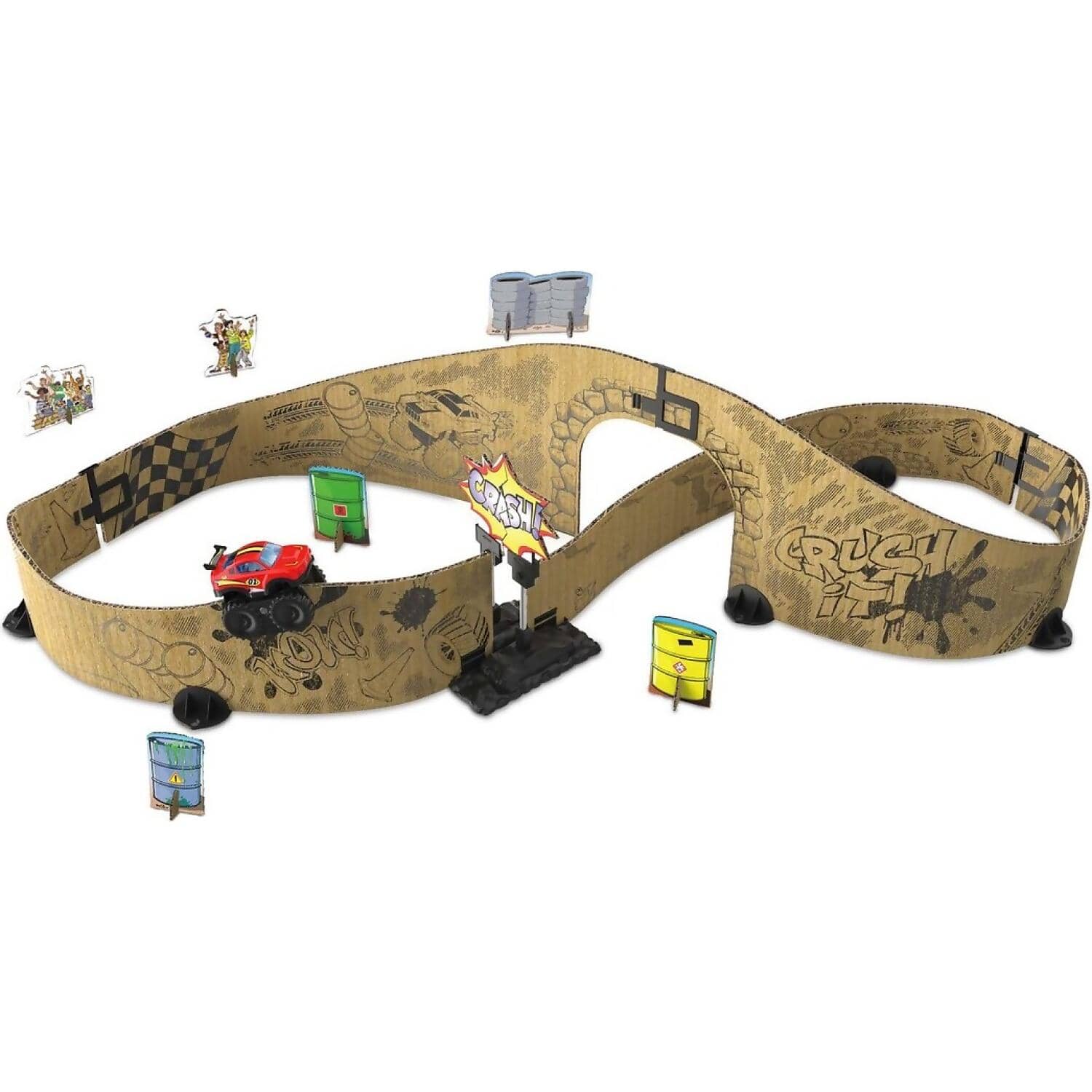 Vtech - Car-board Racers Monster Truck & Track