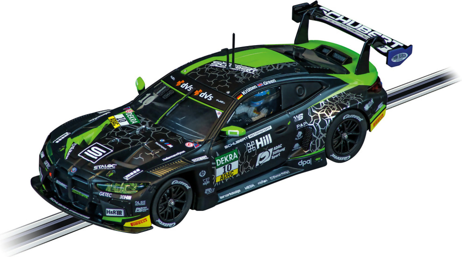 Carrera - Evolution 1:32 -n Bmw M4 Gt3 schubert Motorsport No.10 Slot Car Also Suits Scalextric