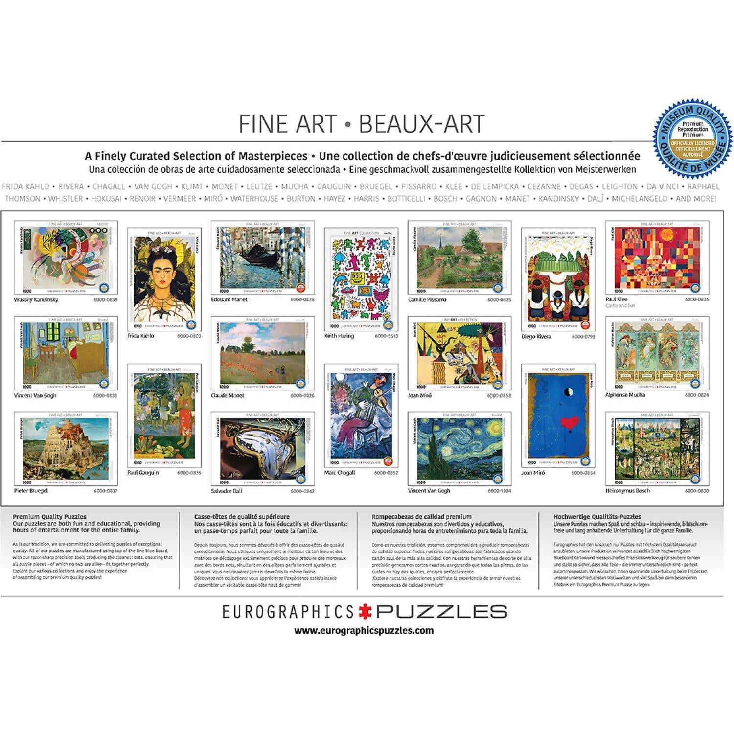 Eurographics - Vegetable Garden Overcast Morning Eragny By Camille Pissarro - Jigsaw Puzzle 1000 Pieces