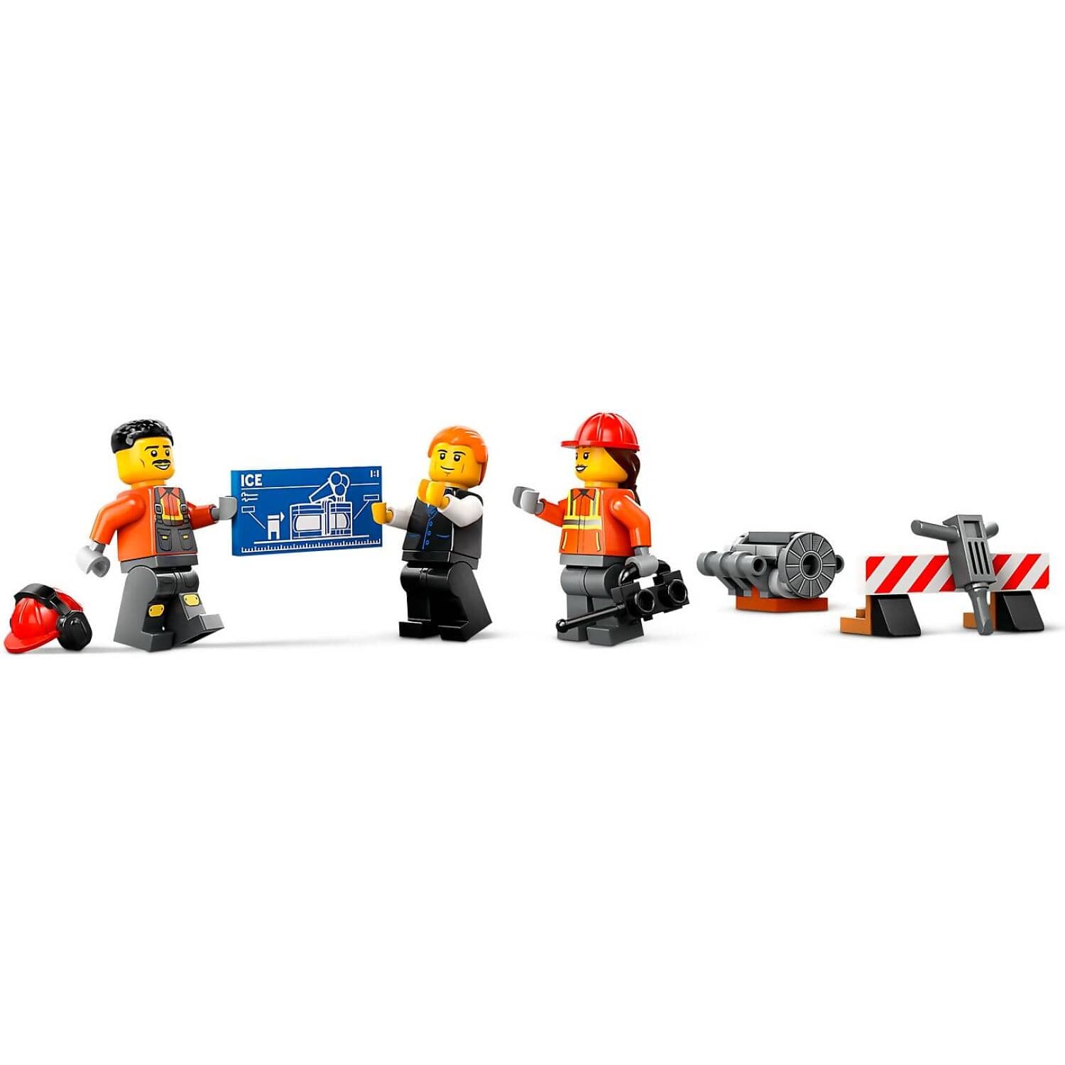 LEGO® 60420 Yellow Construction Excavator - City