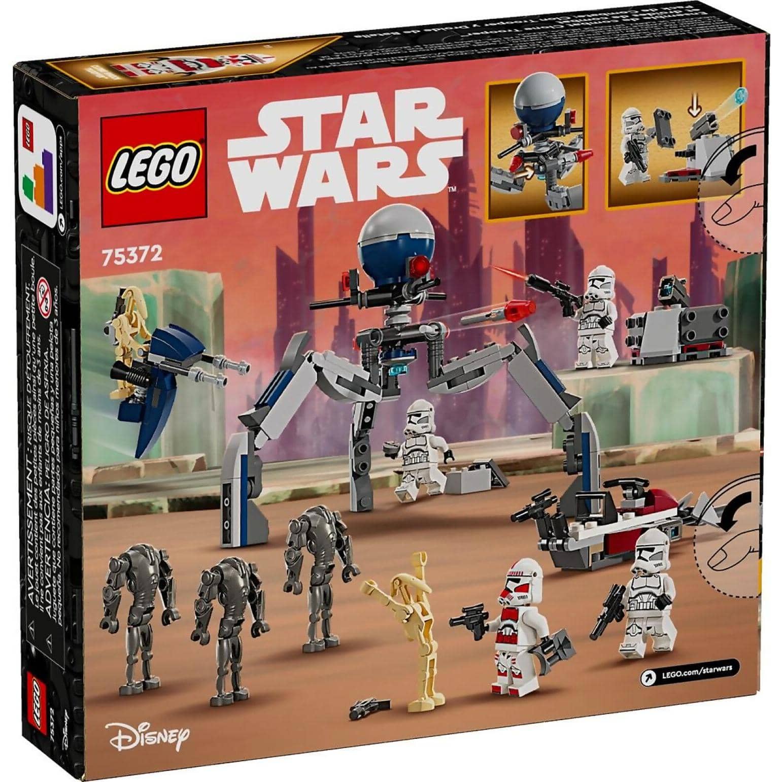LEGO® 75372 Clone Trooper & Battle Droid Battle Pack - Star Wars™