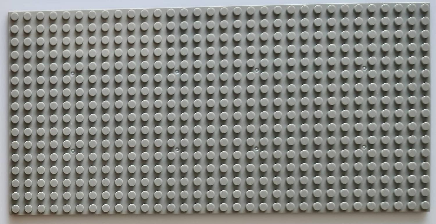 BASEPLATE Double Sided 16x32 Studs Light Grey Generic Brand