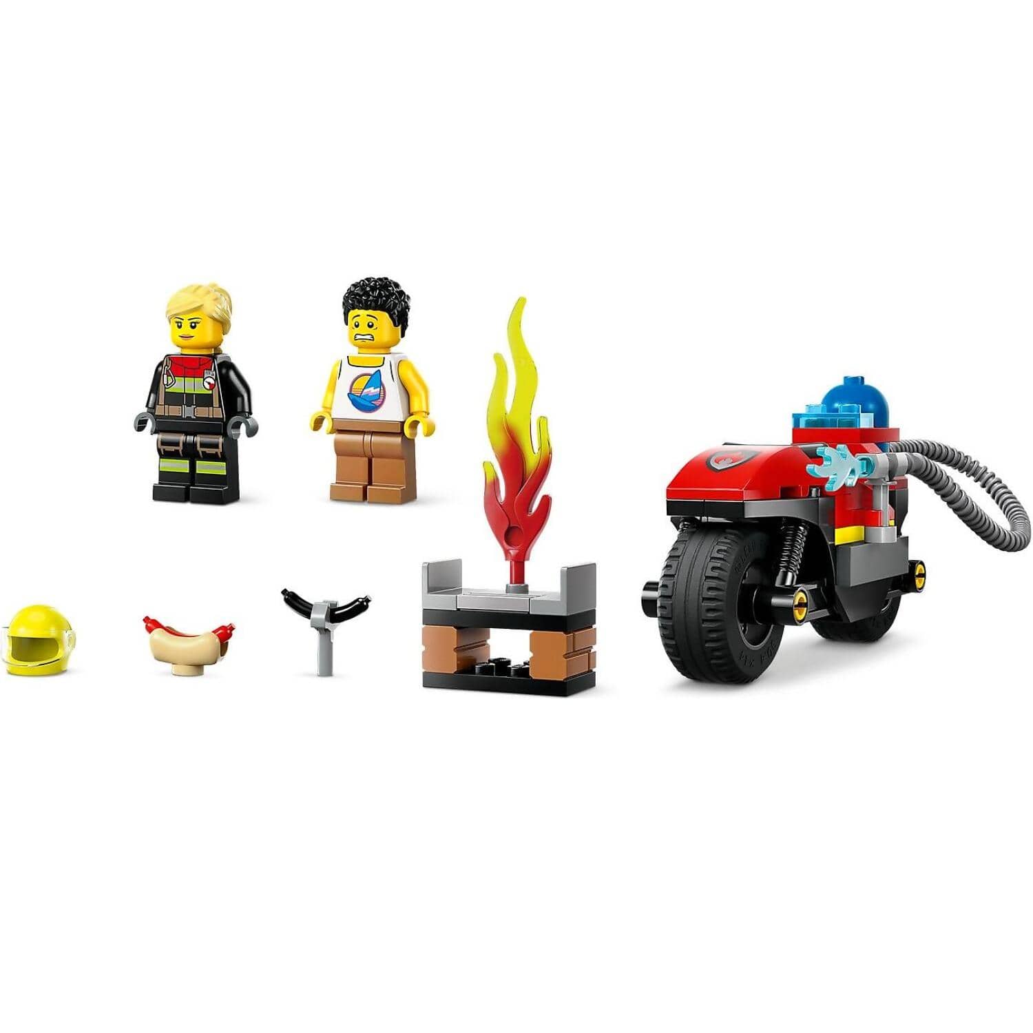 LEGO® 60410 Fire Rescue Motorcycle - City 4+