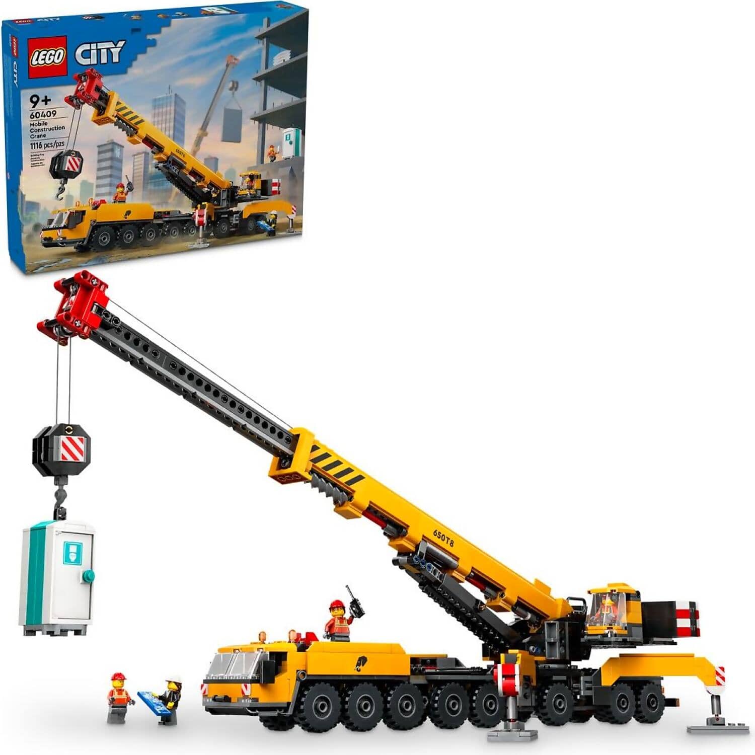 LEGO® 60409 Yellow Mobile Construction Crane - City
