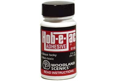 WOODLAND SCENICS S195 HOB-E-TAC ADHESIVE 2OZ