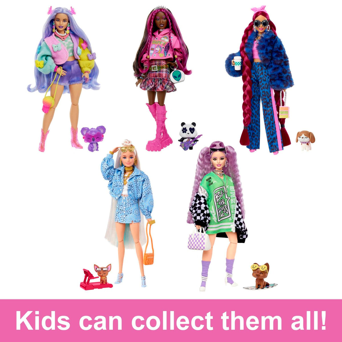 Barbie - Doll And Accessories Barbie Extra Doll With Pet Chihuahua