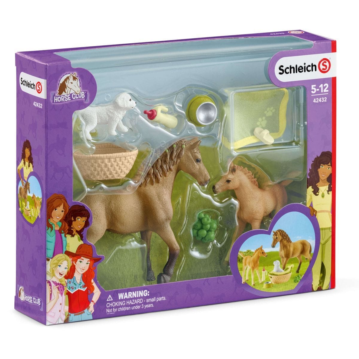 Schleich - Horse Club Sarahs Baby Animal Care Horse Club Animal Figurine