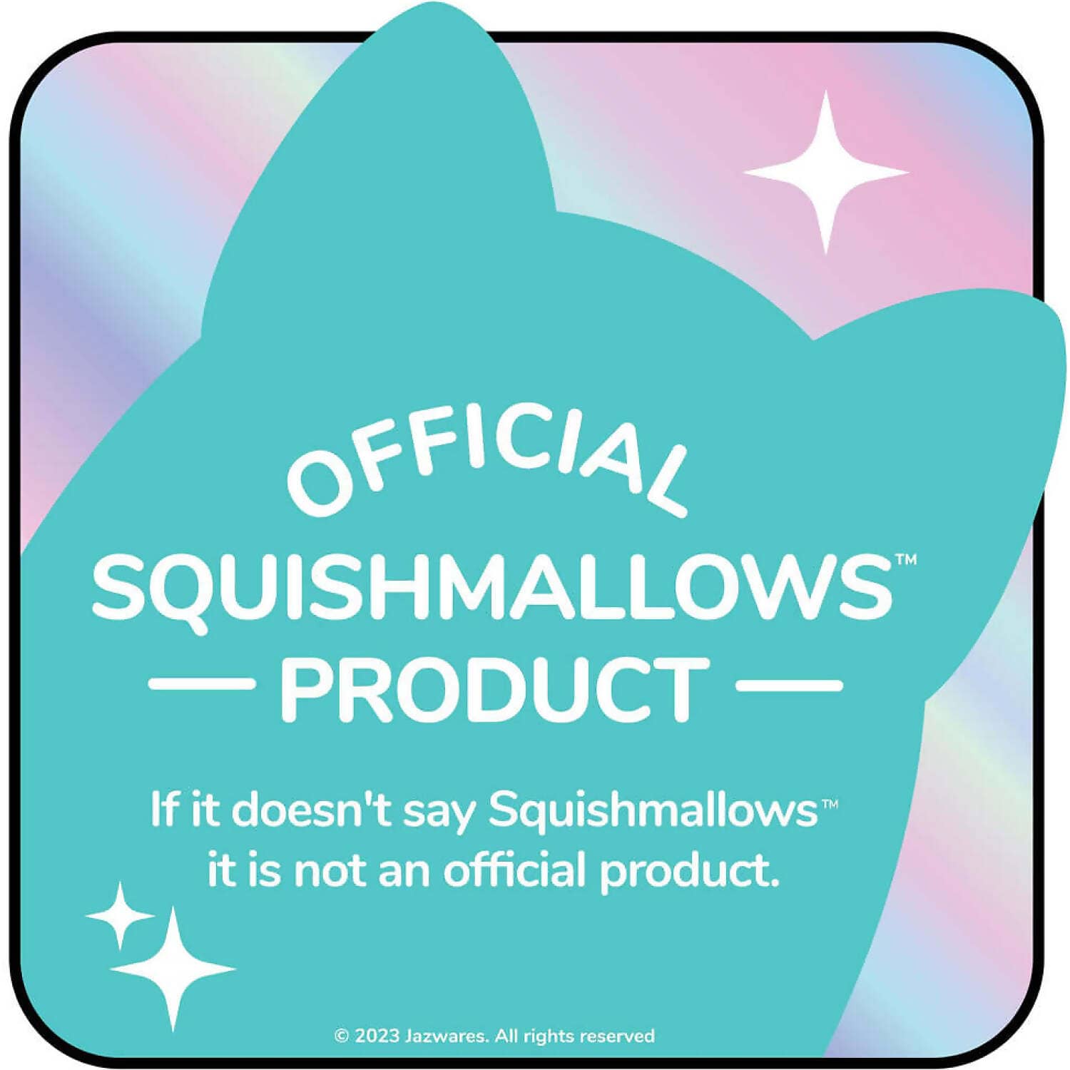 Squishmallows - Corinna Teal Cat 20-inch Plush