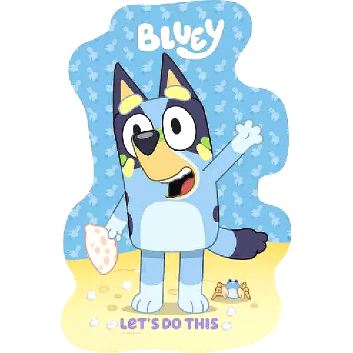 Ravensburger - Bluey 4 in a Box Large Shaped Jigsaw Puzzles 10/12/14/16 Pieces