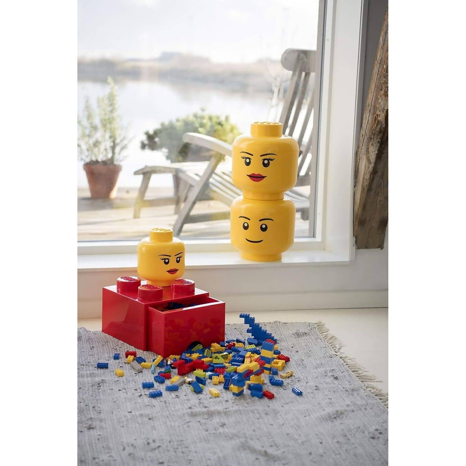 LEGO® Storage Head Girl Large - Room Copenhagen