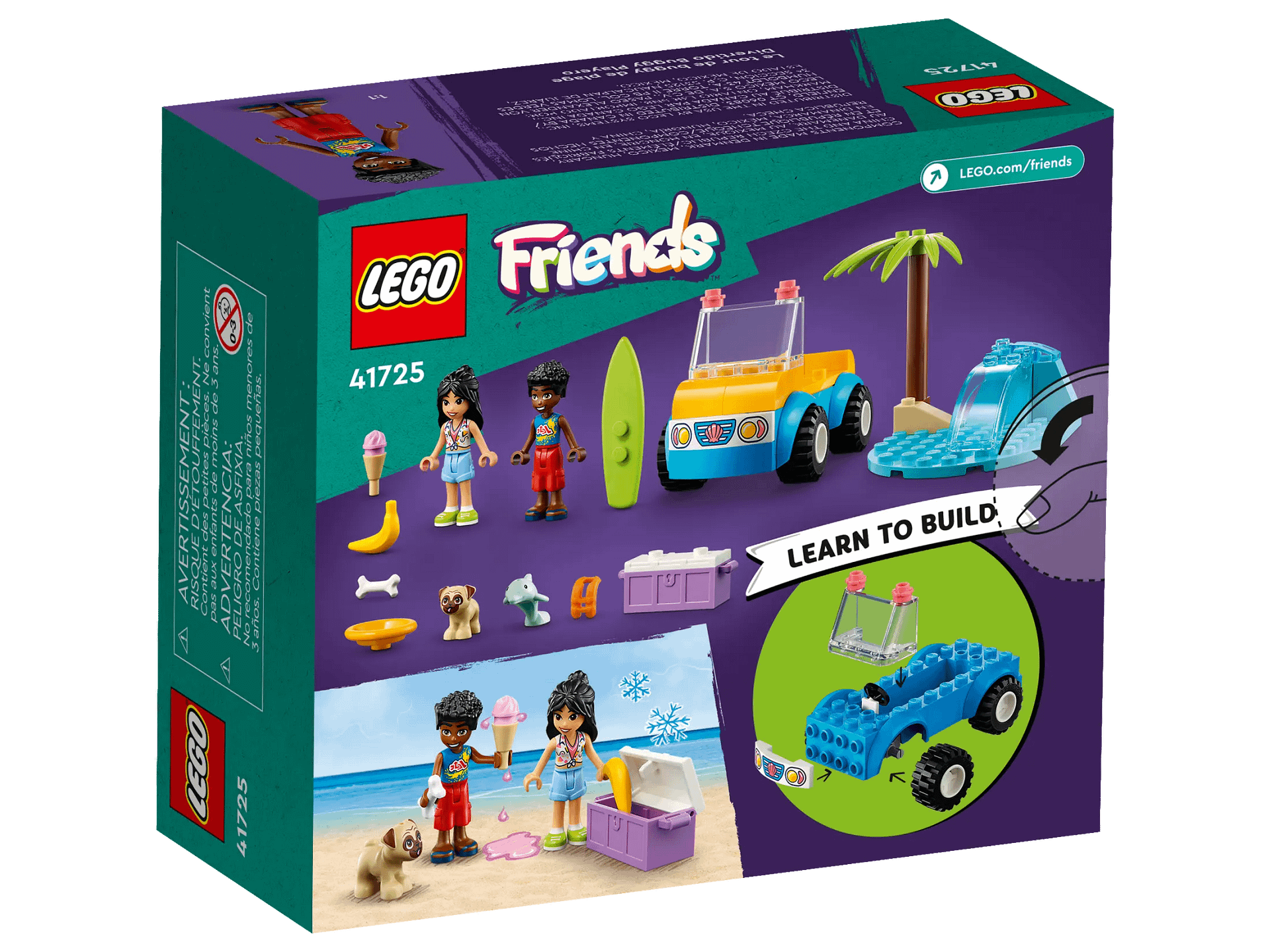 LEGO® 41725 Beach Buggy Fun - Friends 4+