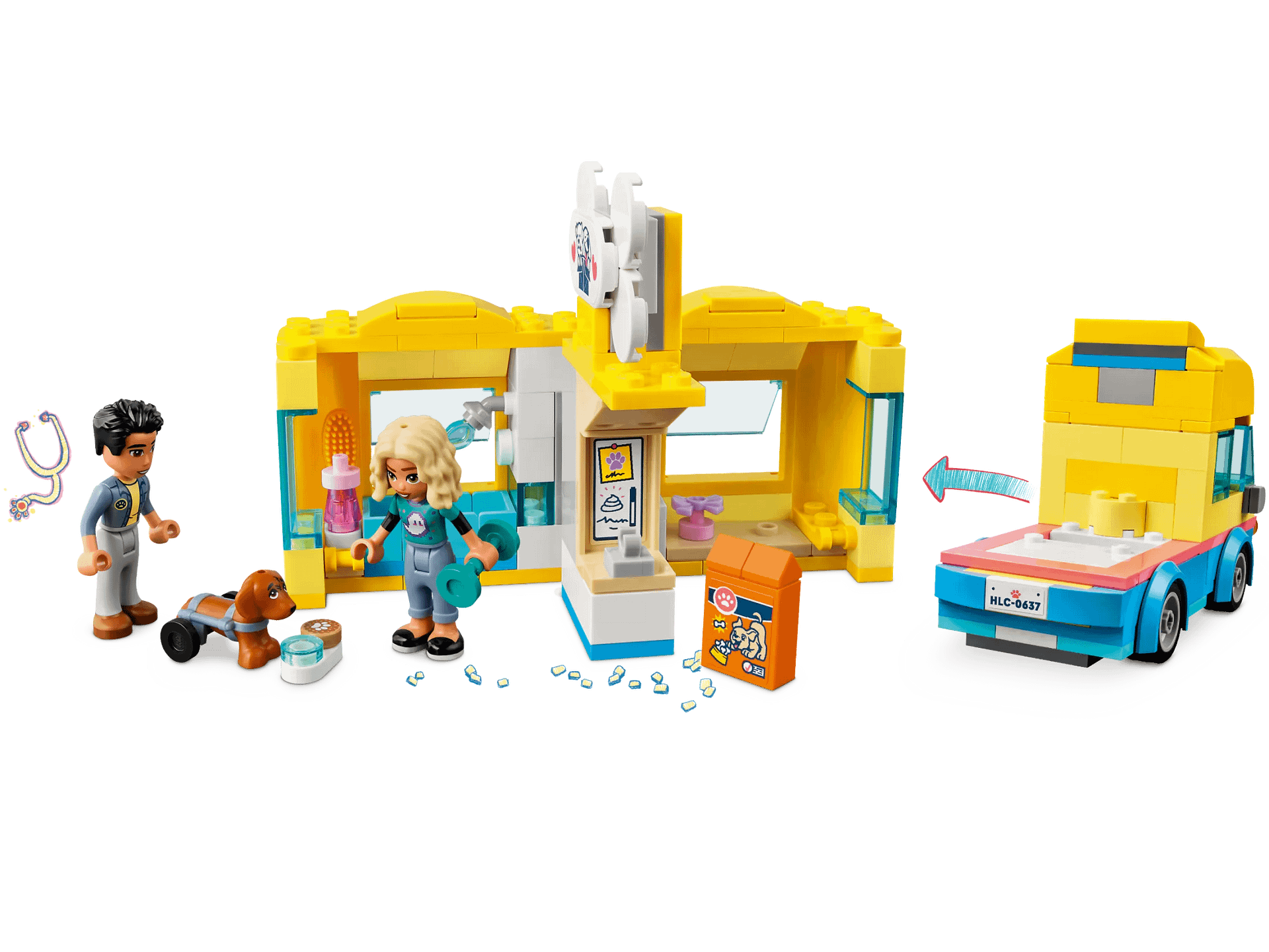 LEGO® 41741 Dog Rescue Van - Friends