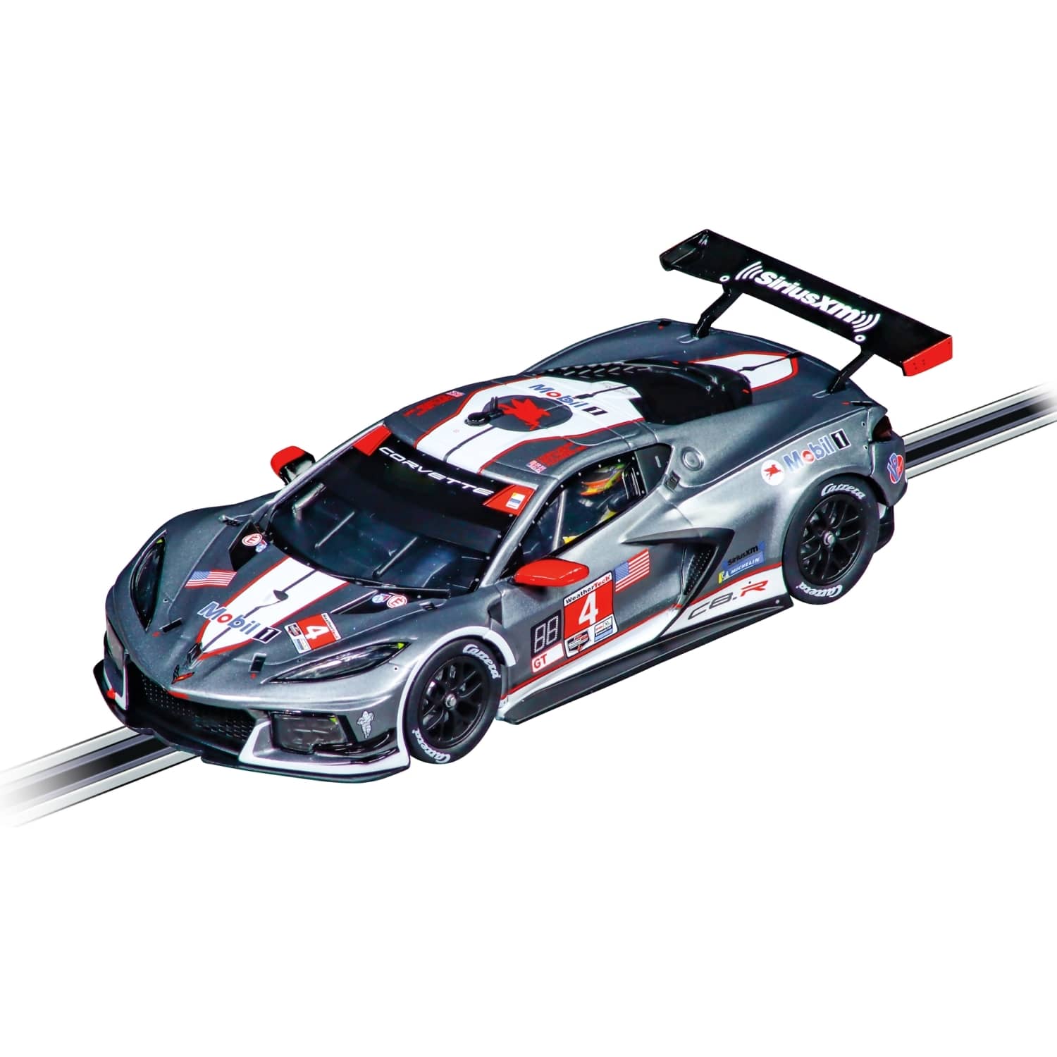 Carrera - Evolution 1:32 - Chevrolet Corvette C8.R No.4 - Model No.20027786 - Slot Car Also Suits Scalextric