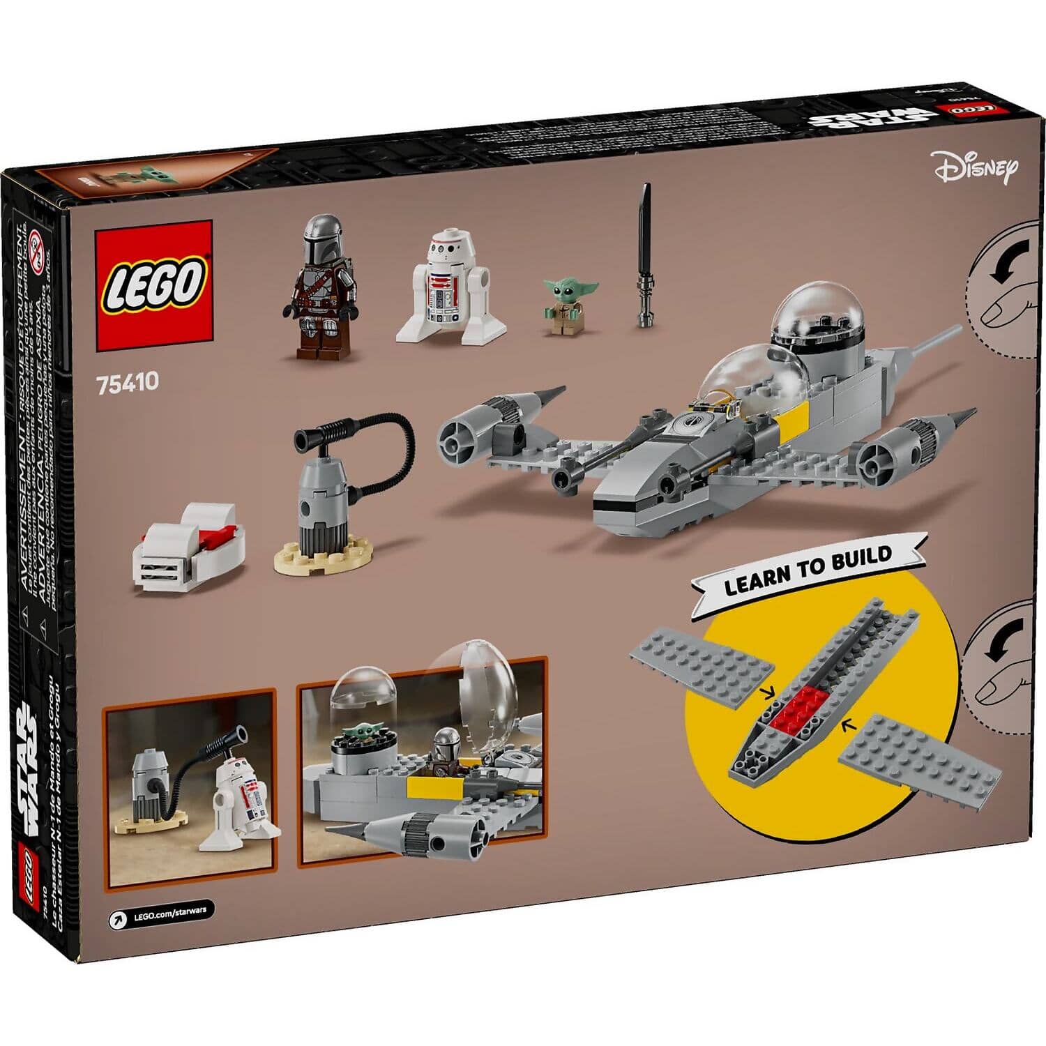 LEGO® 75410 Mando and Grogu's N-1 Starfighter - Star Wars™ 4+