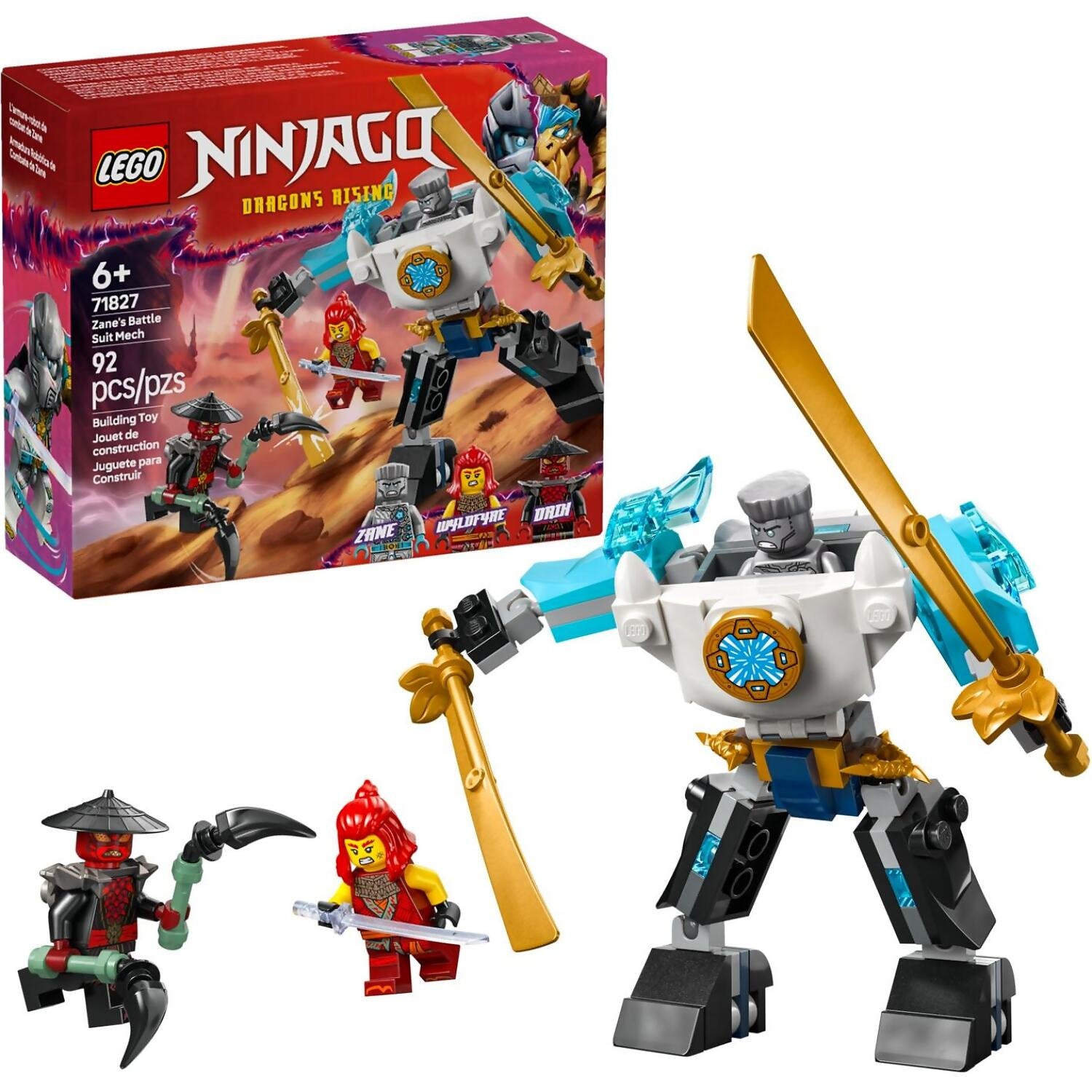 LEGO® 71827 Zane's Battle Suit Mech - NINJAGO®