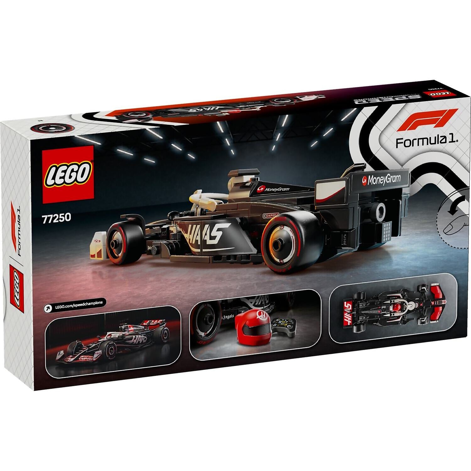LEGO® 77250 MoneyGram Haas F1 Team VF-24 Race Car - Speed Champions