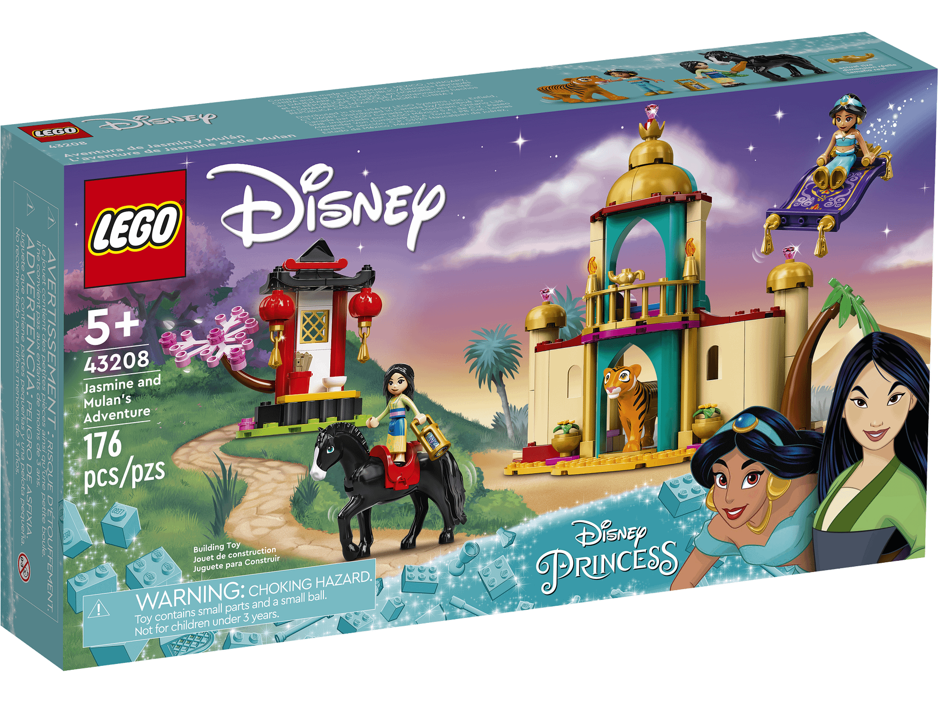 LEGO® 43208 Jasmine and Mulan s Adventure - Disney Princess