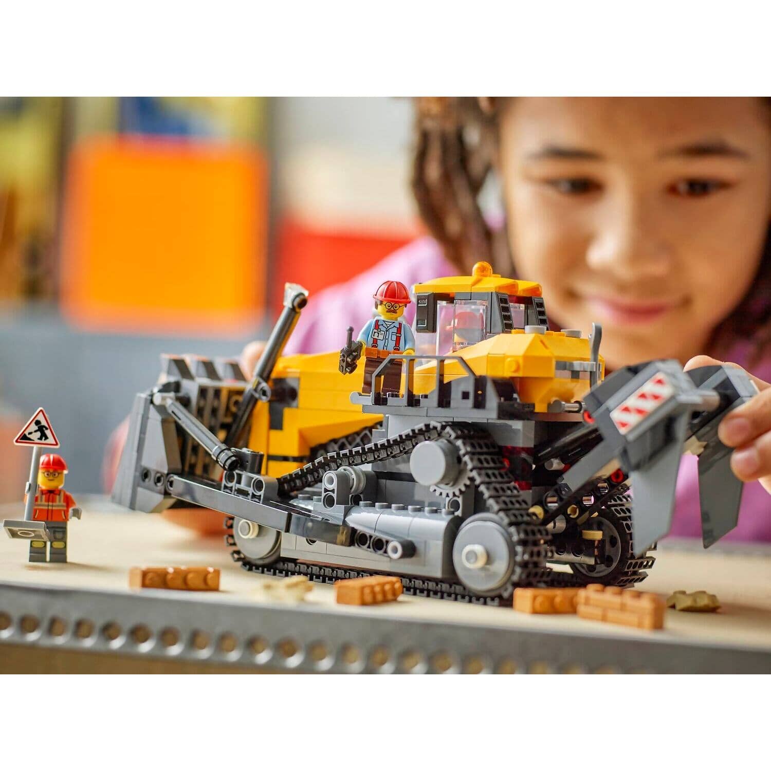 LEGO® 60466 Yellow Bulldozer - City