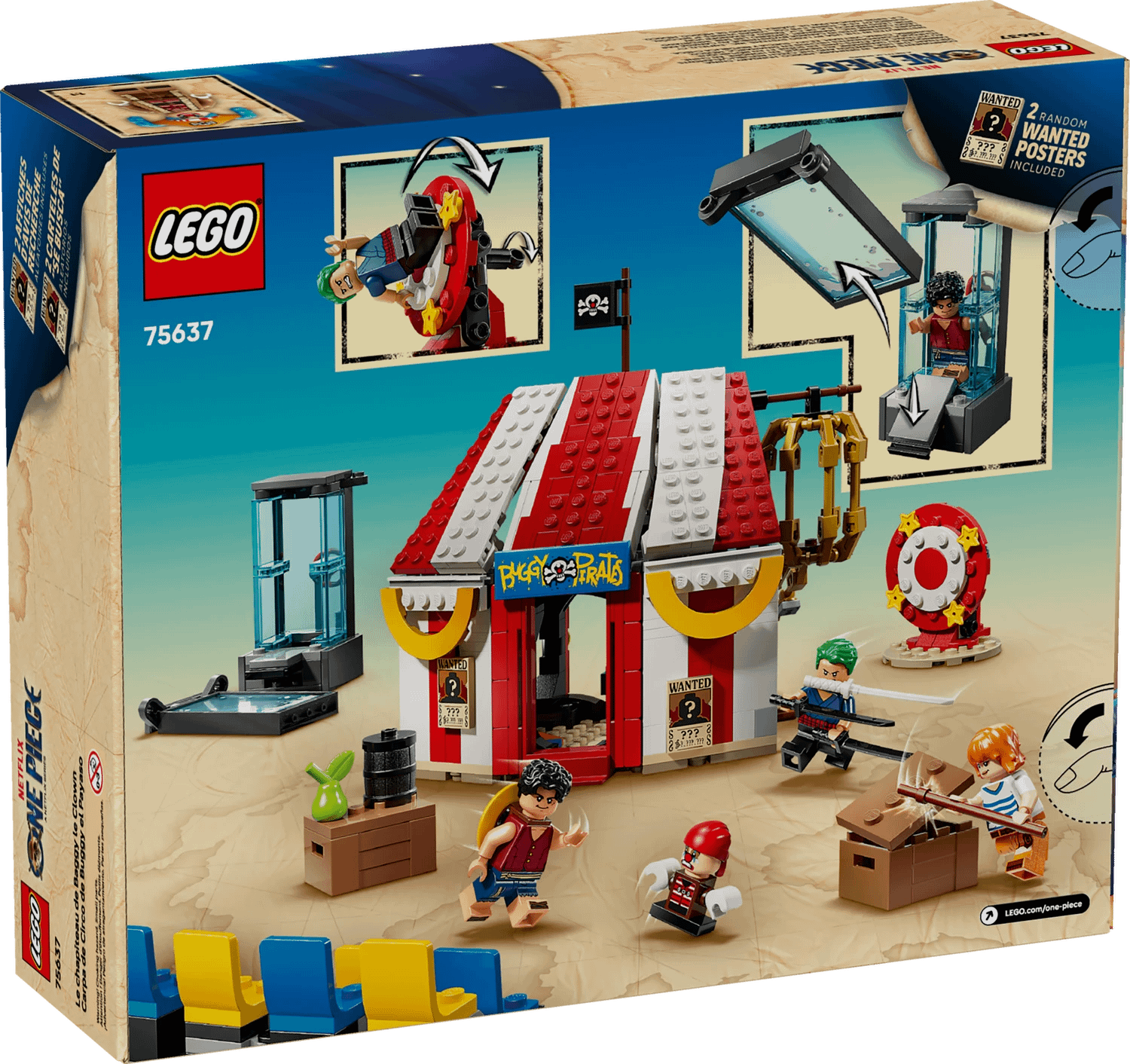 LEGO® 75637 Buggy the Clown's Circus Tent - Netflix ONE PIECE